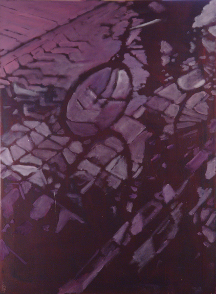 Purple Rain (2009) 90 X 70.